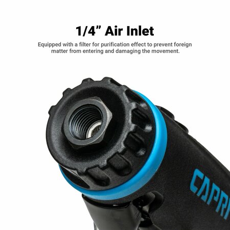 Capri Tools 1/4 in. 1 HP Air Straight Die Grinder, 20 in. Extra Long Neck CP32500-20